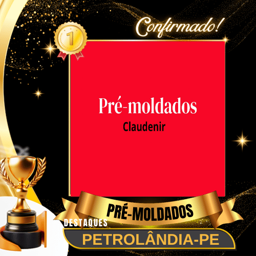 pré moldados