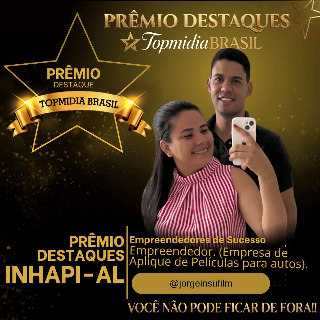 INHAPI-AL 2026 empreendedor. (empresa de aplique de películas para autos).