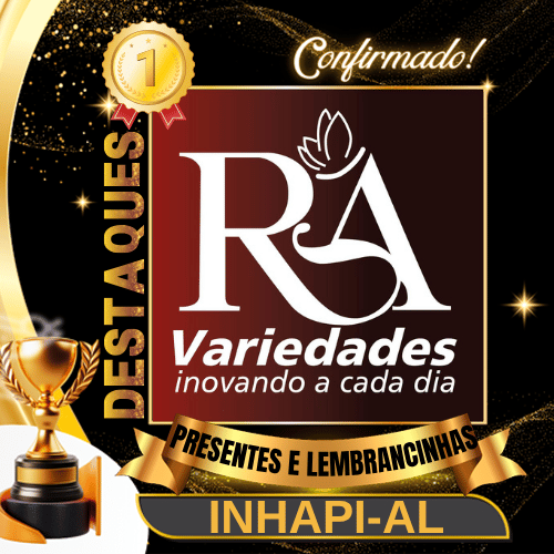 INHAPI-AL 2026 presentes e lembracinhas